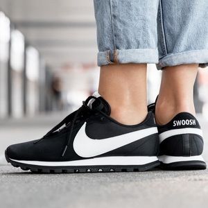 🌸 NIKE PRE LOVE OX Sneakers Shoes Black White
